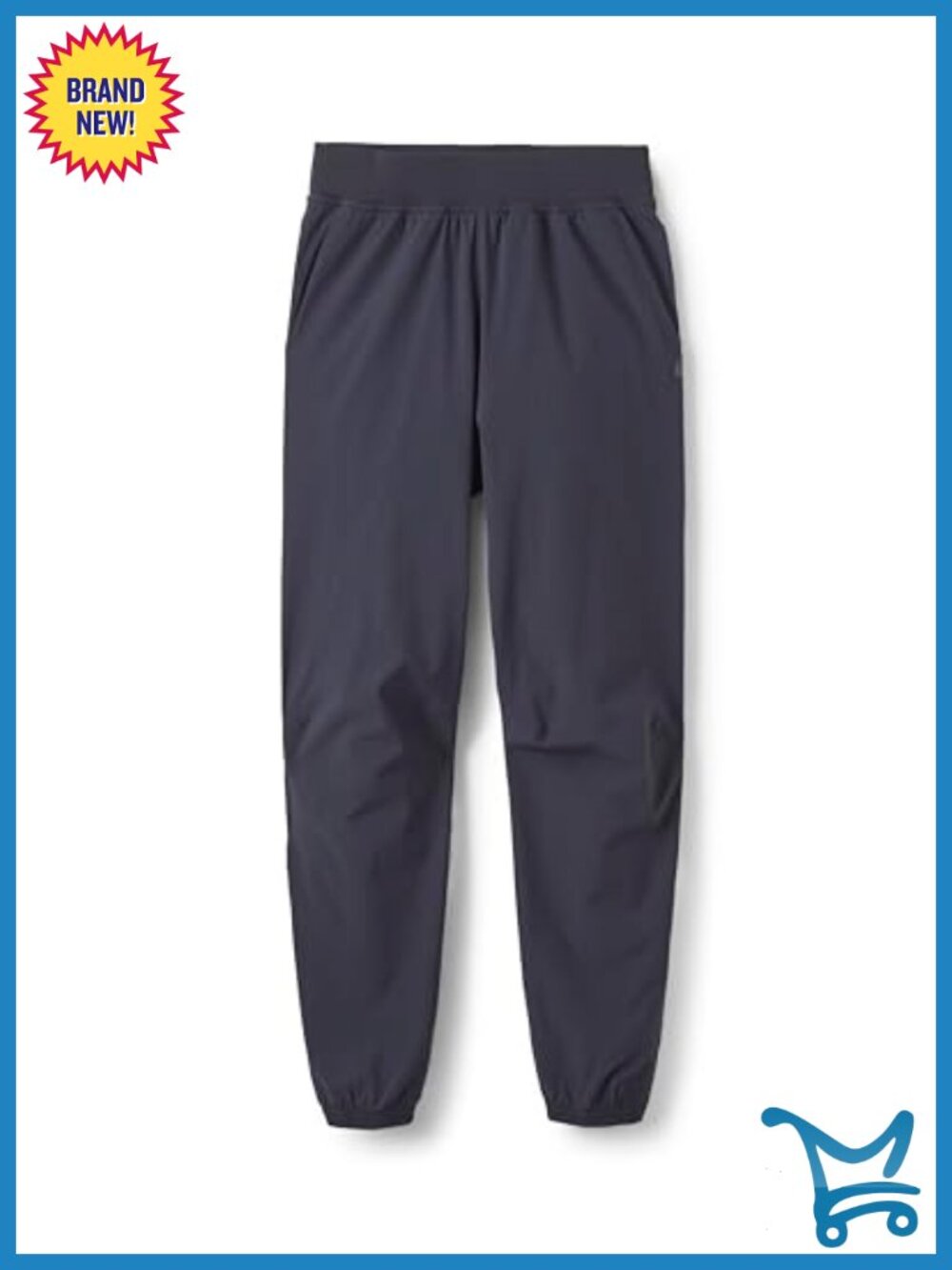 Women's Lightweight Stretch Water-Resistant Active Pants Tapered Hiking